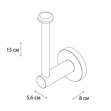 Держатель для туалетной бумаги Fixsen Hotel металл хром (FX-31010B)