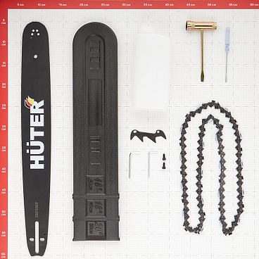 Бензопила Huter BS-52 3,4 л.с. 20" шаг 0,325" паз 1,5 мм 76 звеньев (70/6/3)