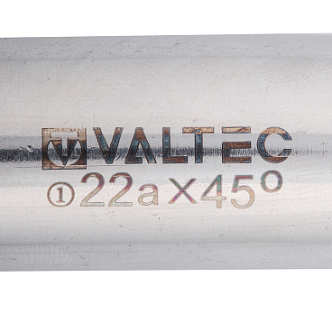 Отвод Valtec (VTi.955.I.452222) d22 мм 45° безраструбный нержавеющая сталь