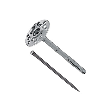 Дюбель для теплоизоляции Tech-Krep 10х120 мм пластиковый гвоздь (70 шт.)