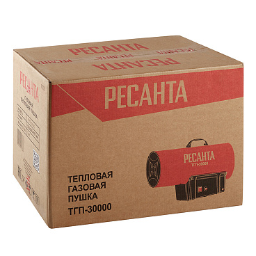 Пушка тепловая газовая 30 кВт Ресанта ТГП-30000 прямого нагрева (67/1/15)