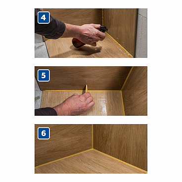 Герметик силиконовый затирка Plitonit PlitoSil Premium слоновая кость 310 мл