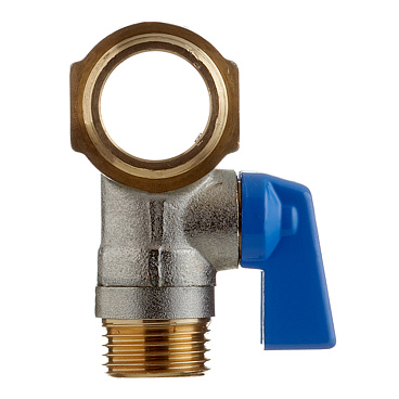 Коллектор Stout 3/4 ВР(г) х 2 выхода 1/2 НР(ш) х 3/4 НР(ш) с шаровыми кранами (SMB 6211 341202)