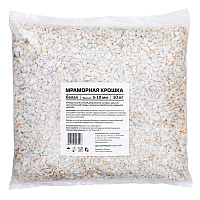 Мраморная крошка Rainberg 5-10 мм 10 кг белая