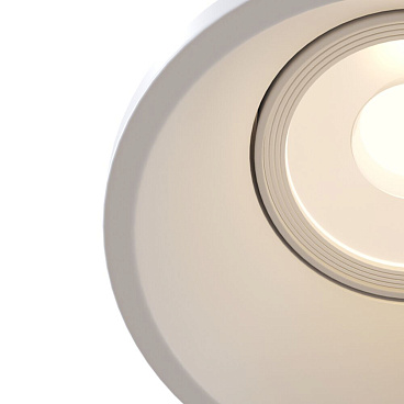 Светильник встраиваемый GU10 белый 50 Вт IP20 Maytoni Dot ДВО (DL028-2-01W)