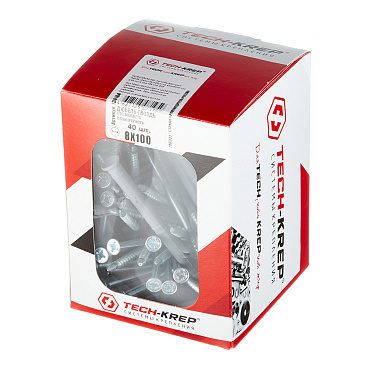 Дюбель-гвоздь 8x100 мм потайная манжета полипропилен (40 шт.)