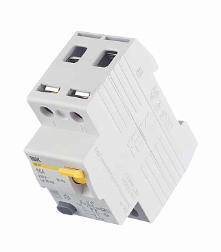 УЗО IEK Karat ВД1-63 16А 1P+N тип AC 30 мА 4,5 кА (MDV10-2-016-030)
