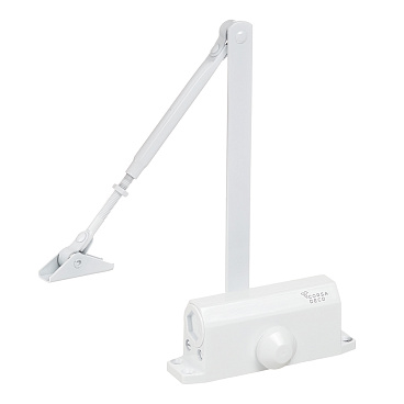 Доводчик дверной Corsa Deco (15-25 кг) белый