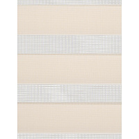 Рулонная штора день-ночь 80х160 см Domlegrand Easy Fix светло-бежевая