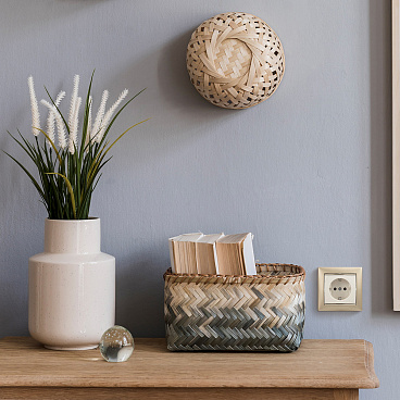 Розетка Legrand Valena встраиваемая слоновая кость (695612)