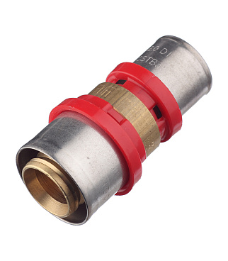 Соединитель прямой Tiemme 26(пресс) х 20(пресс)