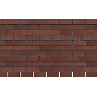 Панель фасадная гибкая Docke Standard Brick 1000х250 мм красная 2,5 кв.м