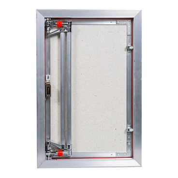 Люк ревизионный под плитку Практика EuroFormat-R алюминиевый 400х600 мм скрытый нажимной