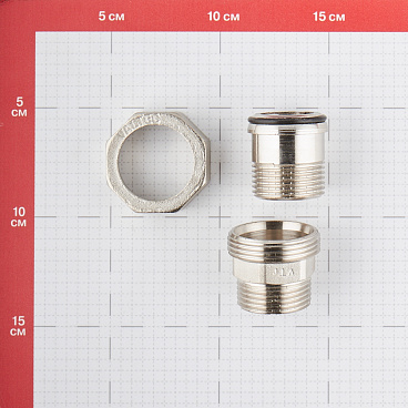 Американка прямая Valtec 1 НР(ш) х 1 НР(ш) латунная (VTr.728.N.0006)