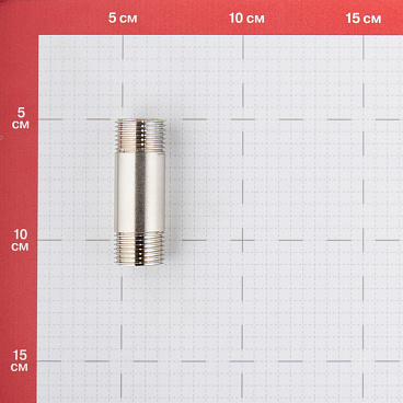 Ниппель удлинительный Valtec 1/2 НР(ш) х 60 мм латунный (VTr.652.N.0406)