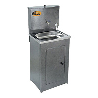 Умывальник дачный Вихрь 17 л с подогревом мойка из нержавеющей стали серебро (74/4/3)