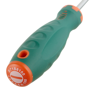 Отвертка плоская SL6,5 100 мм Jonnesway Anti-slip grip (D71S6100)