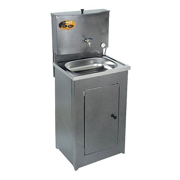 Умывальник дачный Вихрь 17 л с подогревом мойка из нержавеющей стали серебро (74/4/3)
