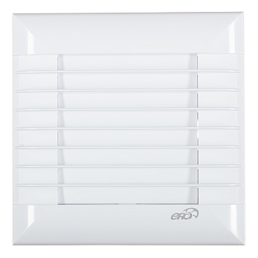 Вентилятор осевой Era Euro с автоматическими жалюзи 160х160 мм d100 мм белый