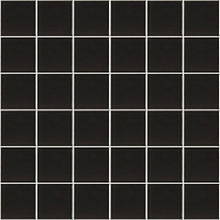 Мозаика Starmosaic черная керамическая 306х306х6 мм матовая
