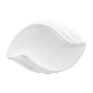 Мыльница для ванной Moroshka Fleur настольная керамика белая (G88-92)