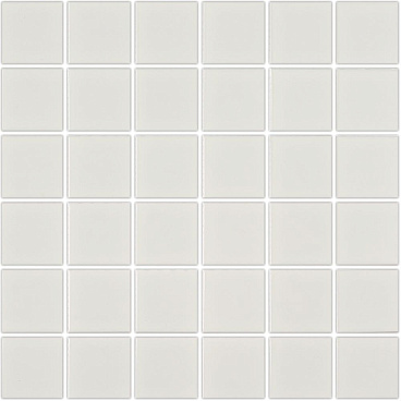 Мозаика Starmosaic White Matt белая керамическая 306х306х6 мм матовая