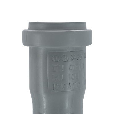 Труба канализационная Ostendorf HTEM d40x500 мм пластиковая для внутренней канализации (111020)