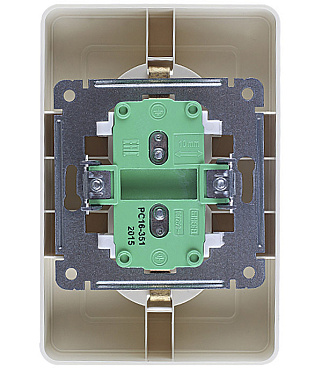 Розетка Hegel Master встраиваемая слоновая кость (РС16-351-01)
