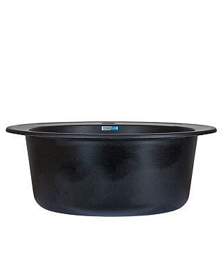 Мойка для кухни Granula Standart d48х19 см врезная кварц черная