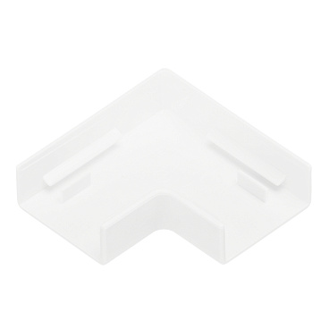 Угол плоский для кабель-канала DKC 22х10 мм белый (00407)