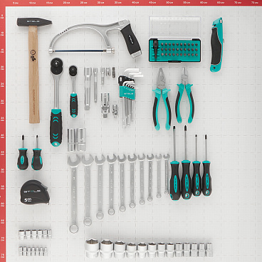 Набор инструментов универсальный Stels (14111) (98 шт.)