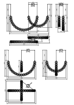 Подвесной светильник Maytoni MOD216PL-L55G3K