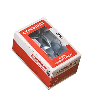 Гайка шестигранная оцинкованная М22 DIN 934 (6 шт.)