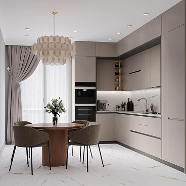 Смеситель для кухни Corsa Deco Light нержавеющая сталь с гибким изливом однорычажный (966365)