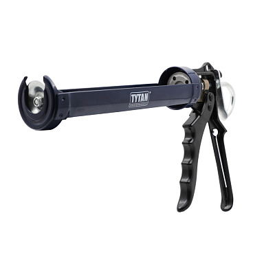 Пистолет для герметика металлический полукорпусной 310 мл Tytan Professional Vector Heavy Duty (6809)