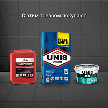 Клей для плитки/ керамогранита/ камня Unis 2000 класс С1 T 25 кг