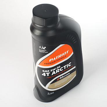 Масло полусинтетическое Patriot 1 л для 4-х тактных двигателей зимнее SAE 5W30 (850030100)