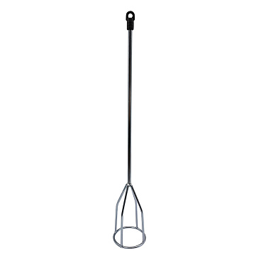 Миксер-насадка (венчик) для гипса КМ 100x600 мм хвостовик шестигранный усиленная