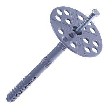 Дюбель для теплоизоляции Daxmer 10х120 мм металлический гвоздь (250 шт.)