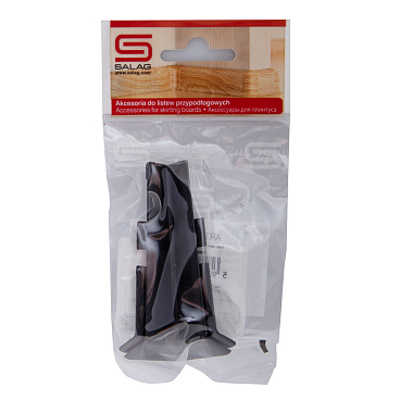 Угол внутренний Salag NG 80 мм черный (1 шт.)