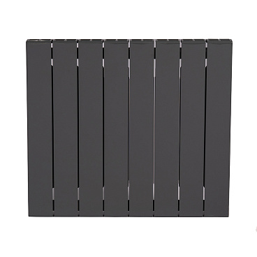 Радиатор биметаллический Rifar Supremo 500 мм 8 секций 3/4 боковое подключение серый