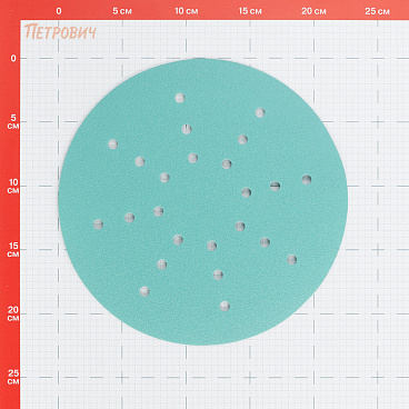 Диск шлифовальный Sunmight Film L312T d225 мм P100 на липучку пленочная основа (5 шт.) (53507R)