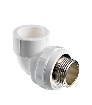 Угол полипропиленовый Valtec 25 мм х 3/4 НР(ш) (VTp.753.0.02505)