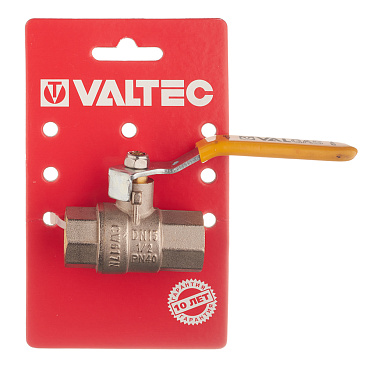 Кран шаровой газовый Valtec 1/2 ВР(г) х 1/2 ВР(г) ручка (VT.271.N.04)