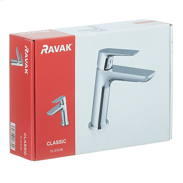 Смеситель для раковины Ravak Classic хром однорычажный (X070080)