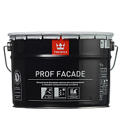Краска фасадная Tikkurila/Tikkivala Prof Facade всесезонная органоразбавляемая база А белая 9 л