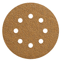 Диск шлифовальный Sunmight Gold d125 мм P40 на липучку бумажная основа (5 шт.)