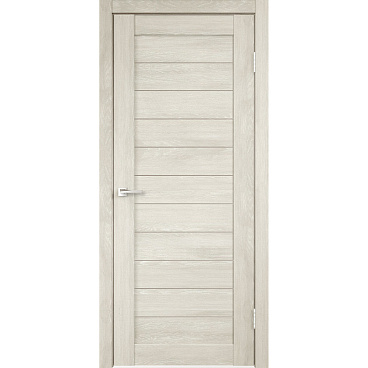 Дверь межкомнатная Бавария 16 600х2000 мм ПВХ дуб шале капучино глухая с замком