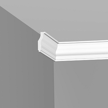 Плинтус потолочный из пенополистирола 25х65х2000 мм под натяжной потолок Плинтэкс O 25/65 SC