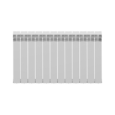 Радиатор биметаллический Rifar EcoBuild 500 мм 12 секций 1" боковое подключение белый